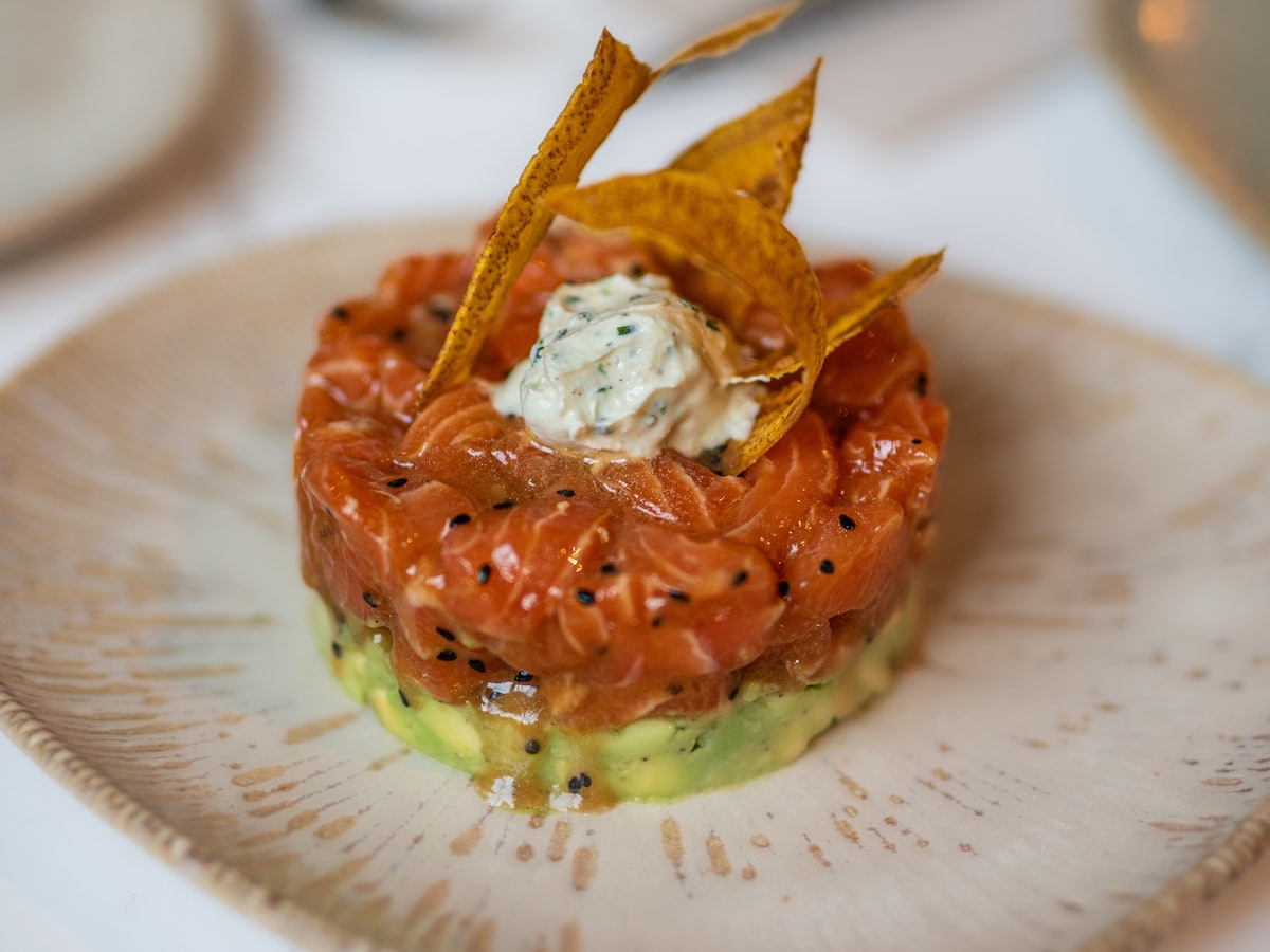 Tartare saumon